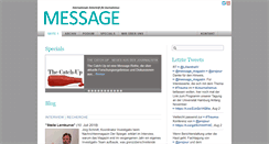 Desktop Screenshot of message-online.com